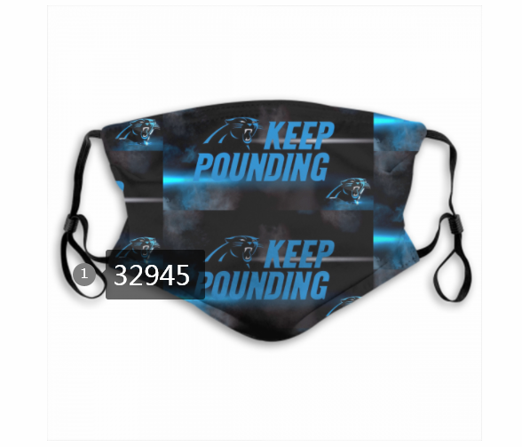 New 2021 NFL Jacksonville Jaguars 162 Dust mask with filter